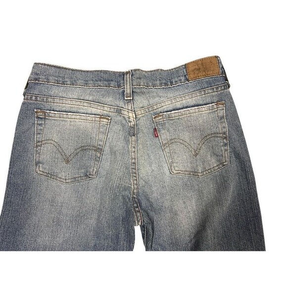 Levis 515 Medium Wash Boot Cut Denim Jeans Womens 6 Medium - Picture 3 of 11